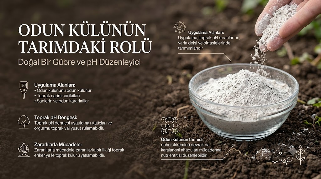 Cebinizden Beş Kuruş Çıkmadan Toprağın Asitliğini Düşürün: Odun Külü Reçetesi