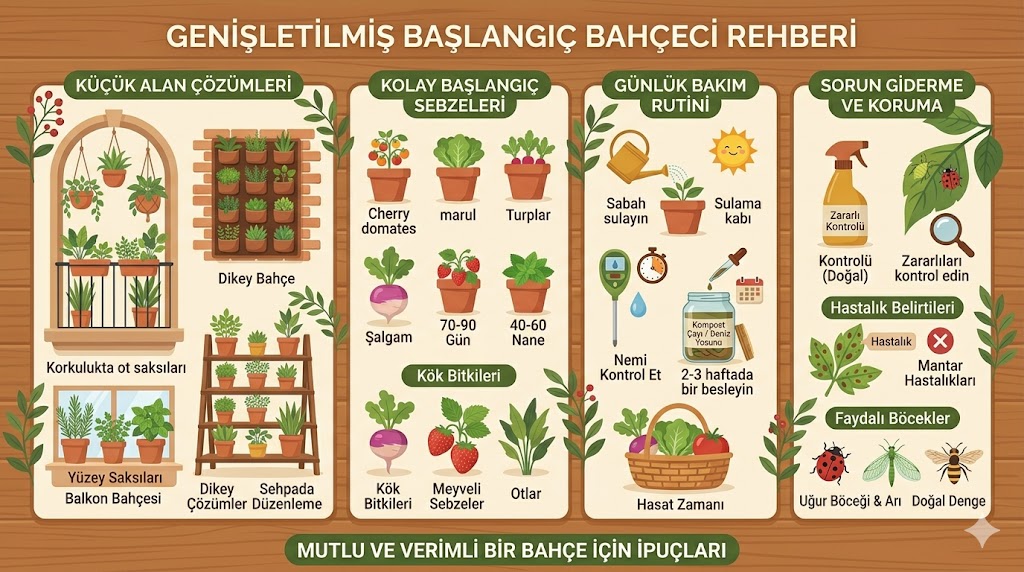 Hobi Bahçesi Kurulum Rehberi: Küçük Alanda Büyük Keyif