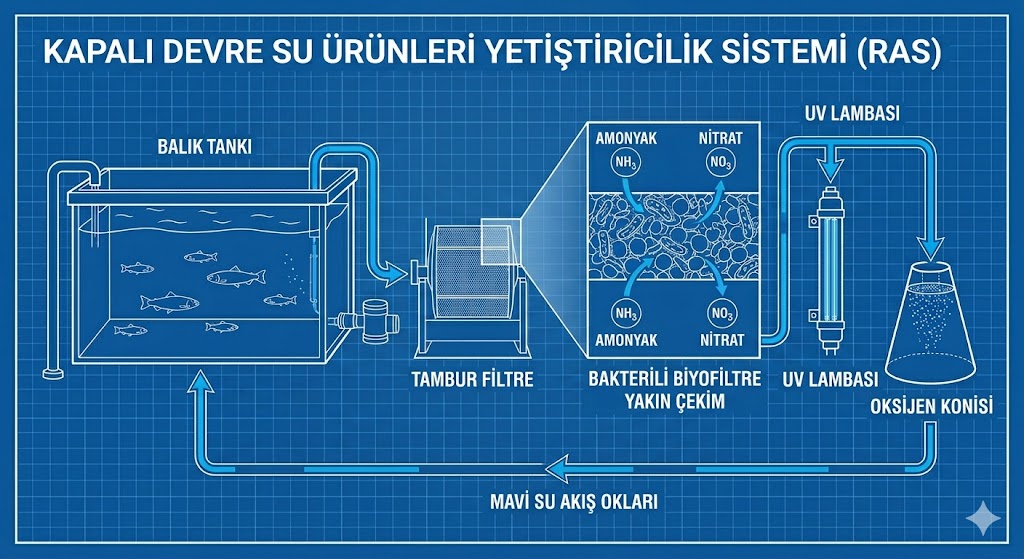 Sıfır Deşarj ile Çevreci Alabalık Yetiştiriciliği: RAS Sistemleri
